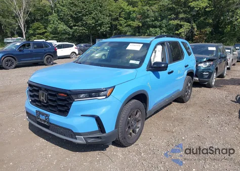 2025 Honda Pilot Trailsport из США, поврежденный, VIN 5FNYG1H67SB028024